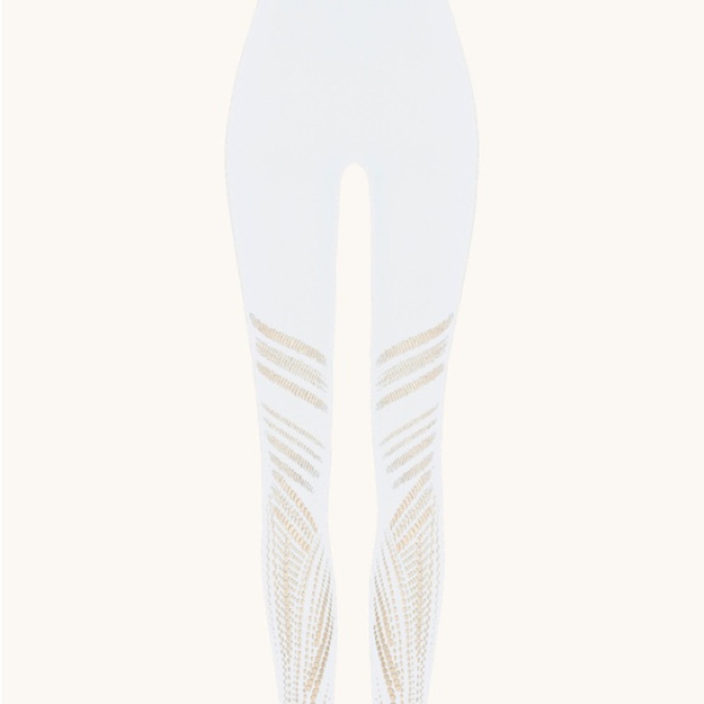 Wolford Pearl Blue Organic Net Leggings